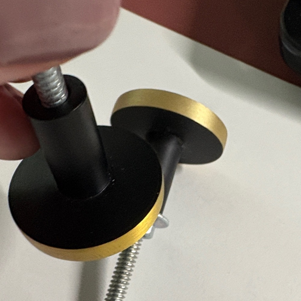 Gold and Black knobs 4 knobs total - Picture 7 of 7